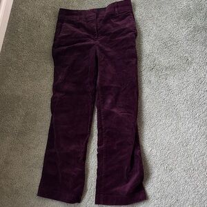 Ann Taylor Purple Corduroy Pants